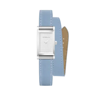 Bracelet double tour Bleu Arctique