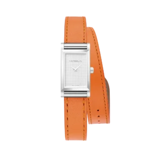 Bracelet double tour Orange
